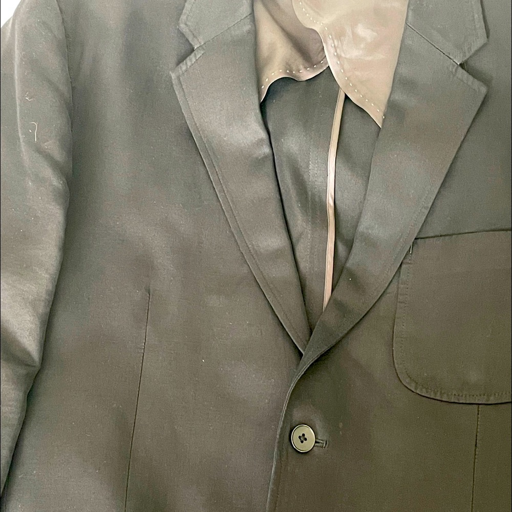 Theory mens black sports jacket XL